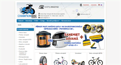 Desktop Screenshot of championbike.lv